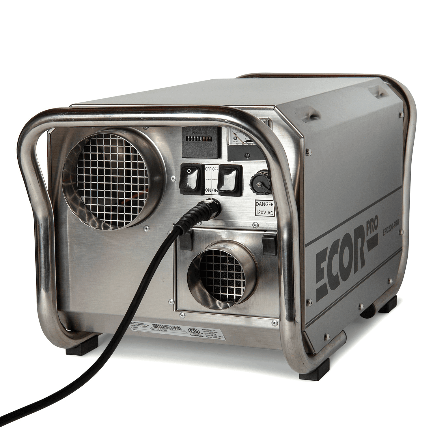EPD200-PRO_Back_View dehumidifier 1500