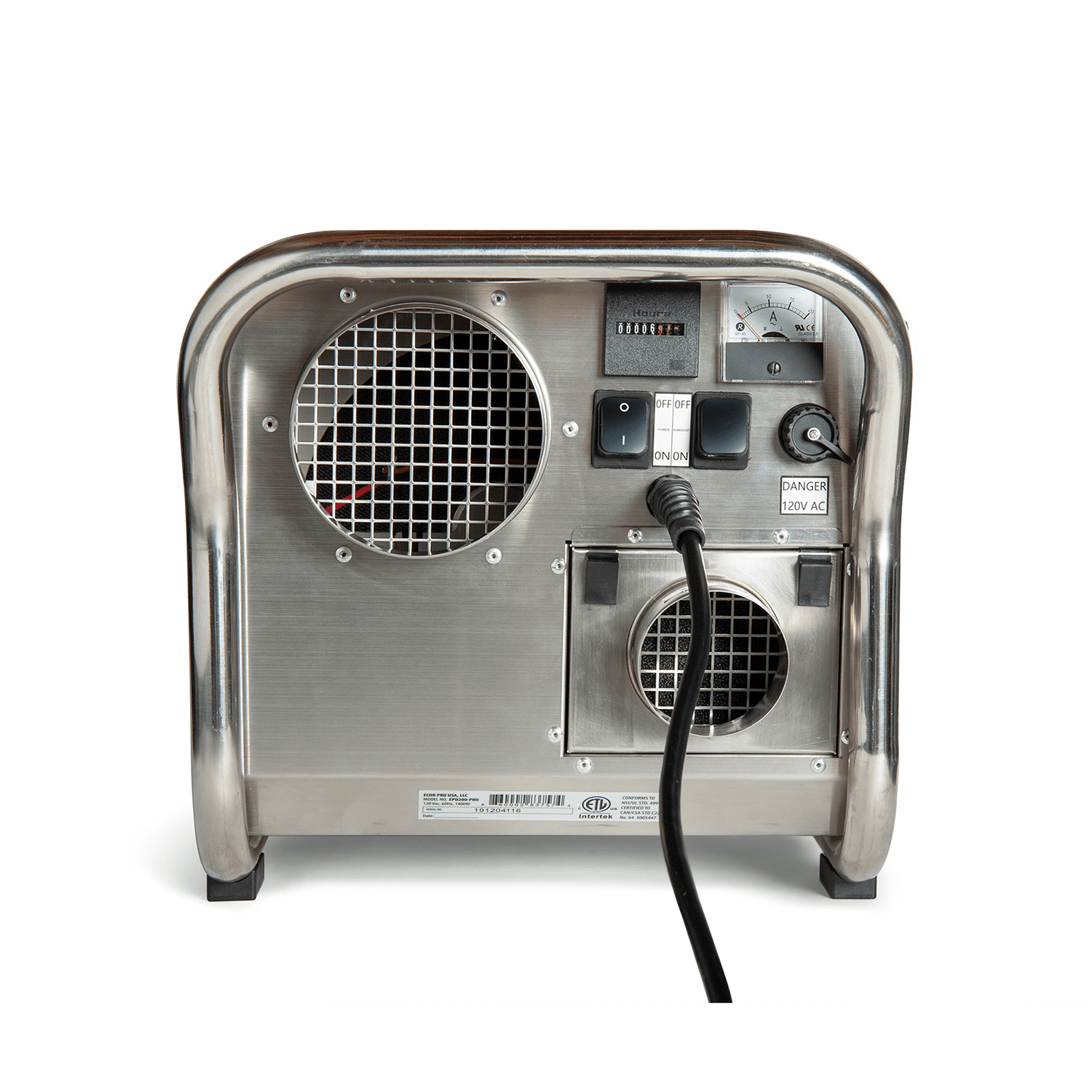 EPD200-PRO_Front_View dehumidifier 1500