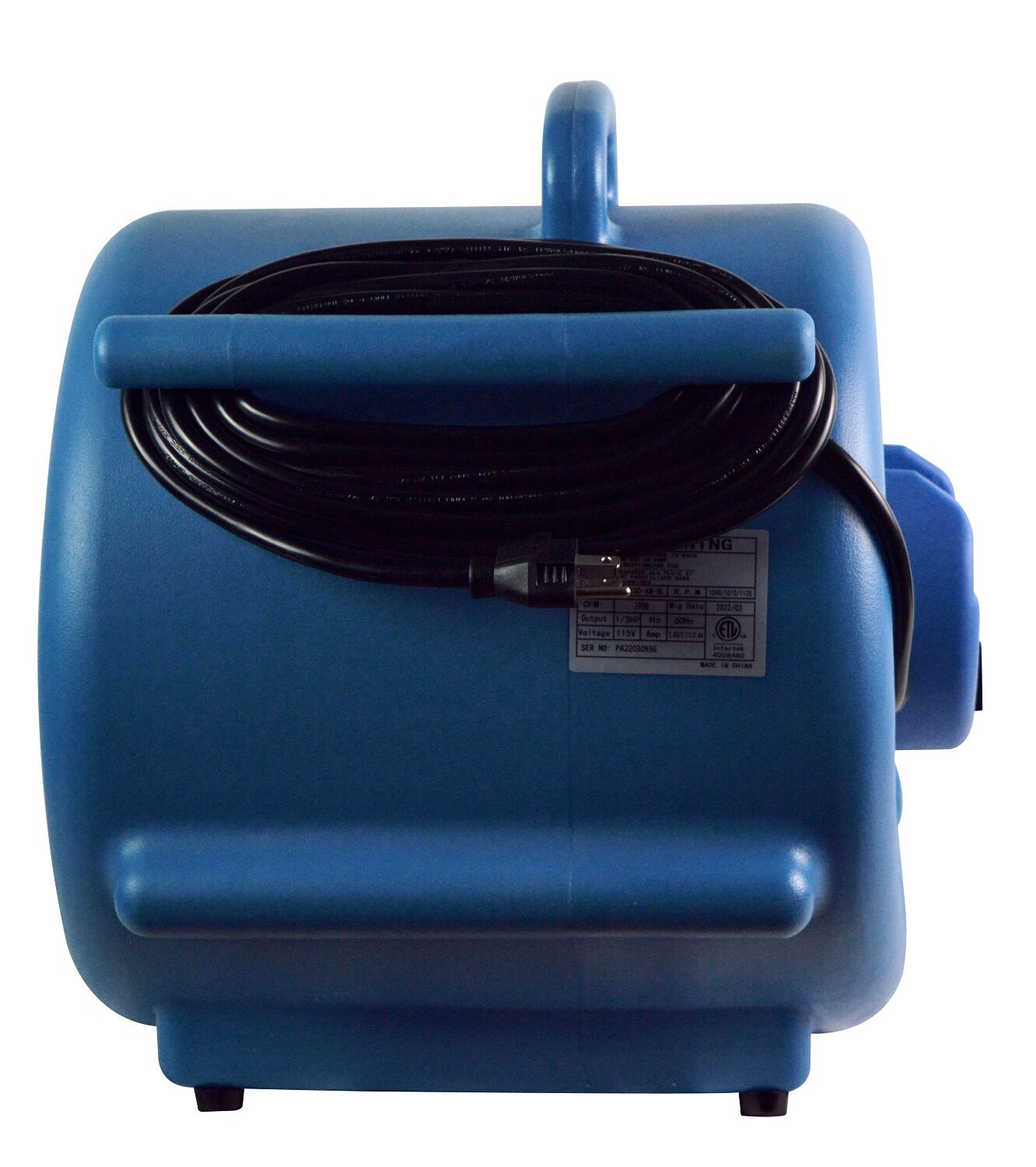 PA-330-AM-BL Back View